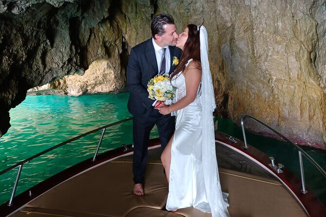 Capri Samba Boat Tour, Sail in Style by Boat. - Punta Carena Lighthouse: short stop, strong payoff