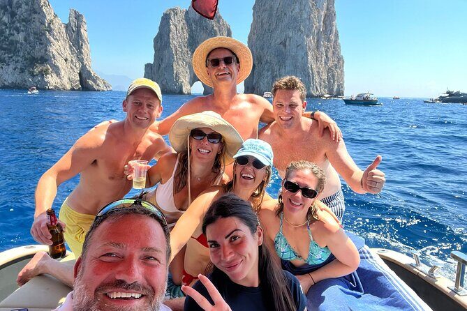 Capri Secret Corners by Private Boat with Local Skipper - Punta Ventroso Aperitivo Break and Mermaid Rock: Snacks, Sirens, and Sea Views