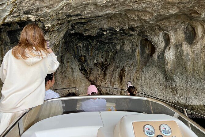 Capri Secret Corners Semi-Private Boat Tour with Local Captain - Stop 2: Bagni di Tiberio and the Roman-bath vibe