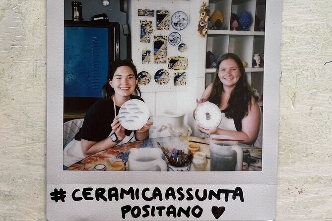Ceramic Class in Positano 2 hours workshop - The limoncello break: a local flavor with no extra cost