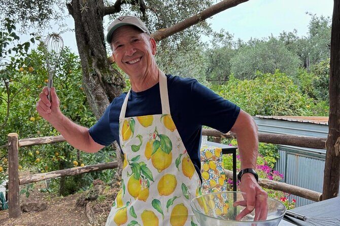 Cooking class in Sorrento - Picking ingredients from the garden changes your cooking