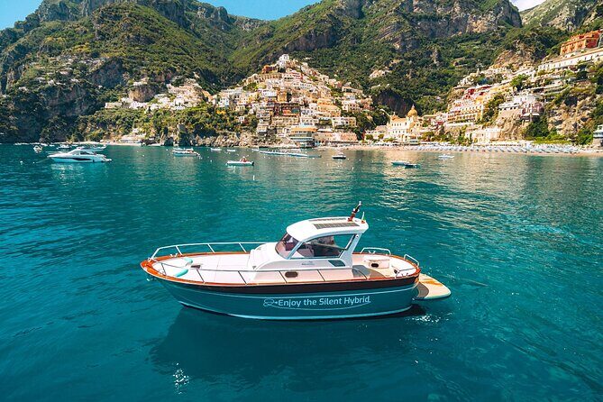 Day Trip to Amalfi Coast and Ieranto Bay in a Hybrid Eco Boat - Sea views that set the tone: Cassano, Marina Grande, Regina Giovanna, and Mitigliano