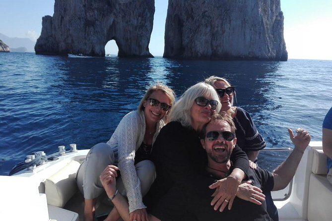 Excursion to Capri by shared boat departure from Sorrento - Mid-Sea Moments: Villa Jovis and Capri’s Sea Clues