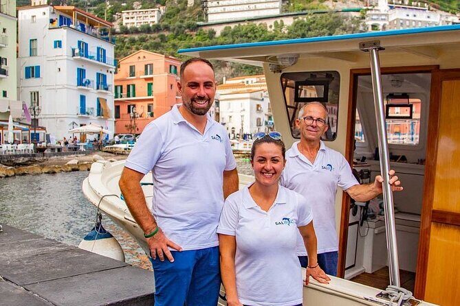 Fishing and Tourism in Capri - The crew: Captain Sal and a team that keeps it human