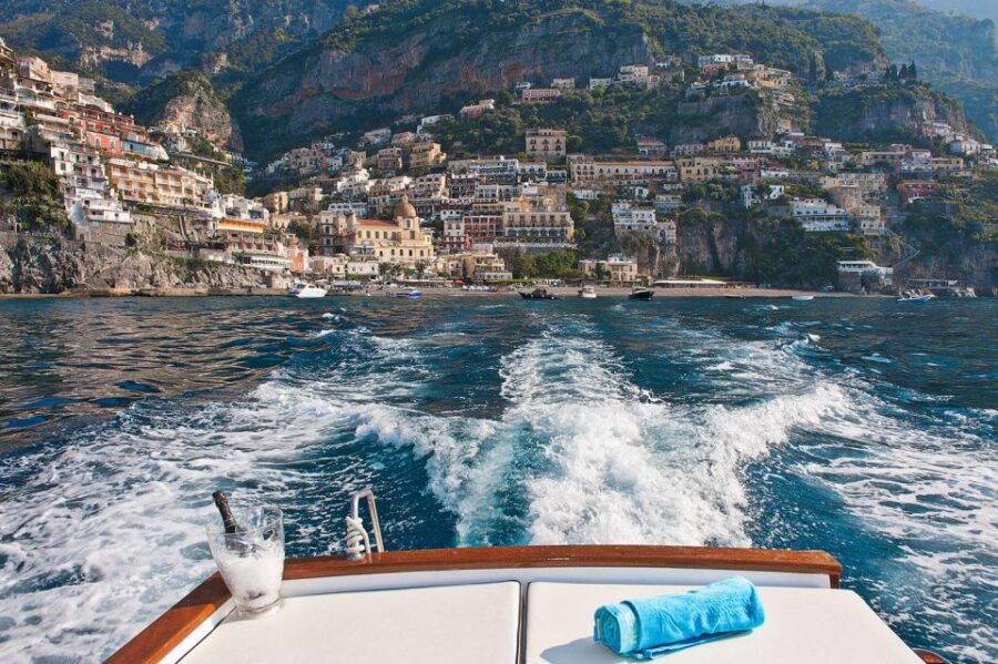 From Amalfi: 7H Amalfi Coast - Group Tour by boat - Positano Free Time: 1.5 Hours to Walk, Shop, and Pick Your View