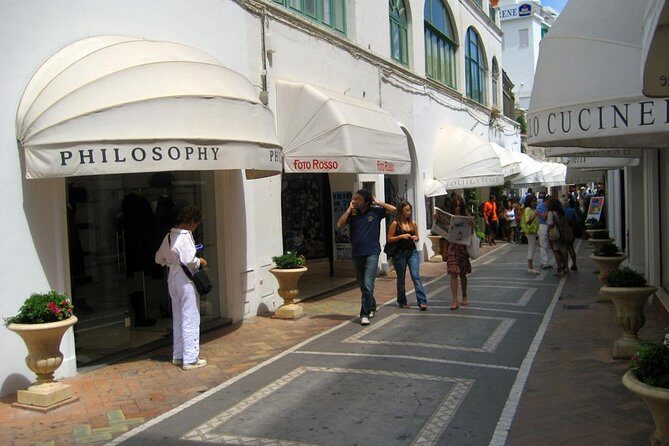 From Amalfi Coast: Capri & Anacapri guided tour by sea & by land - Anacapri: choosing Villa San Michele or the Monte Solaro views