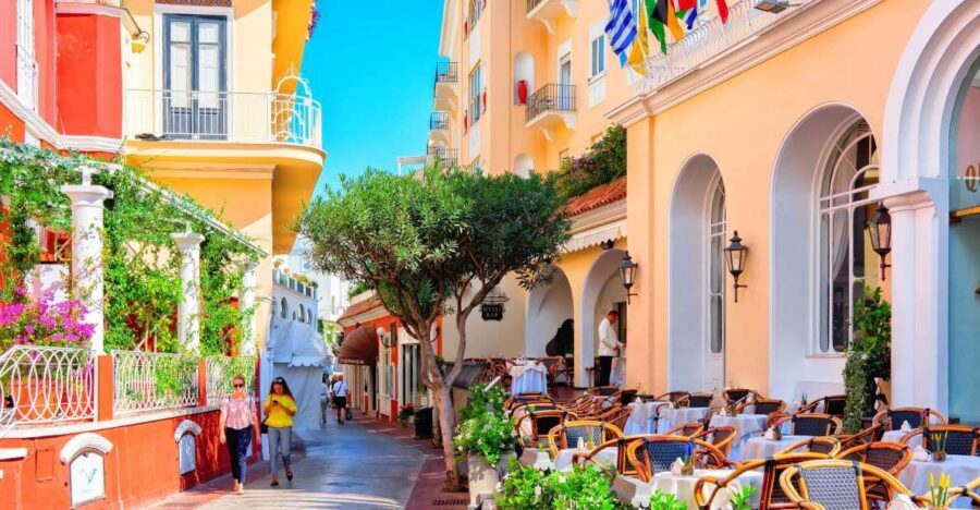 From Capri: Capri Walking Tour - Chairlift to Mt. Solaro: How to Win the Height Game