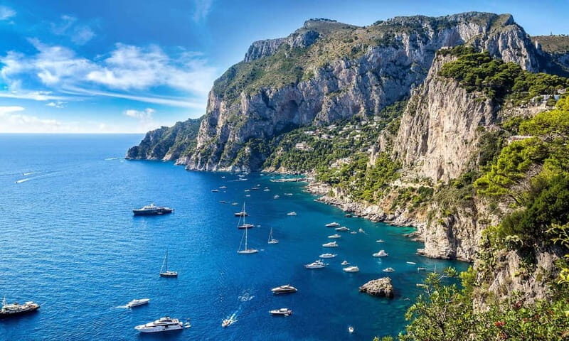 From Capri: Highlights Tour with Chairlift Ticket - Meeting at Marina Grande: Bar Il Gabbiano and a Calm Start
