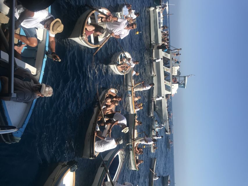 From Naples: Blue Grotto and Capri Trip - Anacapri village: charm, guidance, and the Monte Solaro chairlift choice