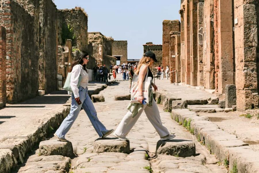 From Naples: Pompeii Skip-the-Line Guided Tour - Basilica, Temple of Jupiter, and the grooves of Via dell’Abbondanza