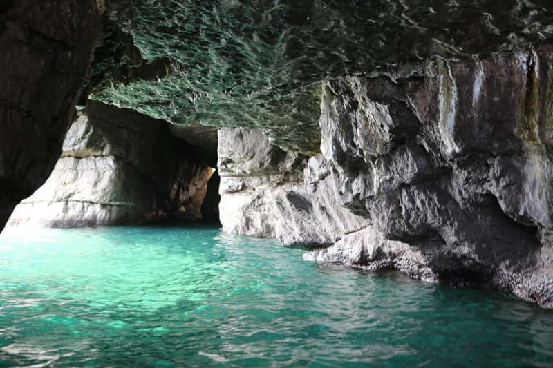 From Positano: Amalfi Coast and Emerald Grotto Group Cruise - Triton and African Grotto: the boat ride that feels like a preview