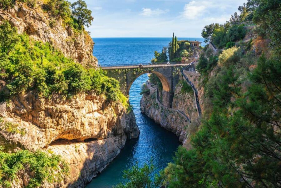 From Positano: Amalfi Coast Boat Tour with Swimming Stop - Emerald Grotto time: choose the grotto or stay on deck for the views
