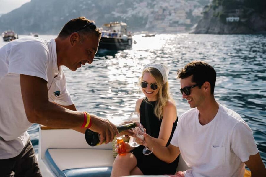 From Positano: Amalfi Coast Sunset Cruise - Group Tour - The skipper and the stories: why the tour feels guided, not scripted