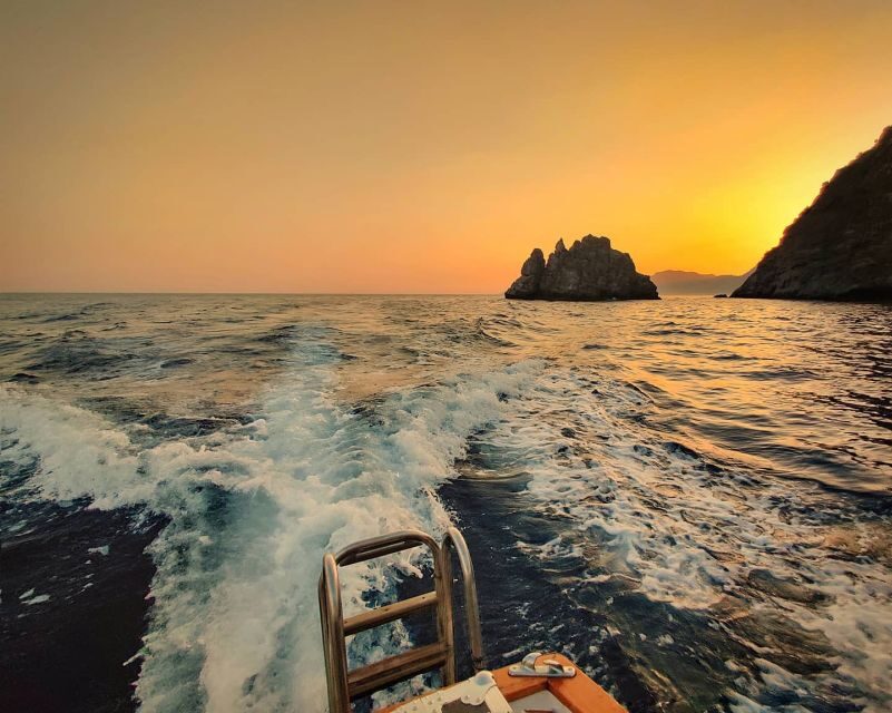 From Positano: Amalfi Coast Sunset Cruise - Group Tour - Prosecco and snacks: included, but treat them like part of the vibe