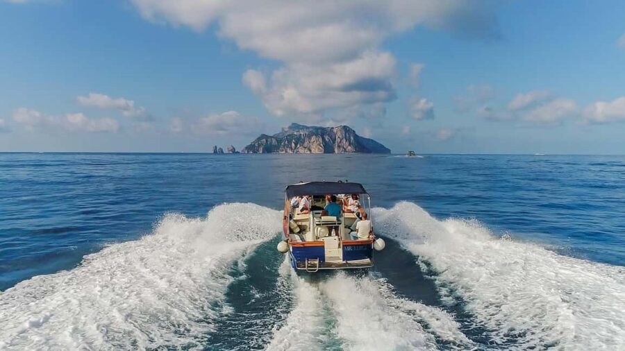 From Positano: Day trip to Capri - Group Tour by boat - From Positano Boats to Capri by Sea: The Smart Way to Beat Stress