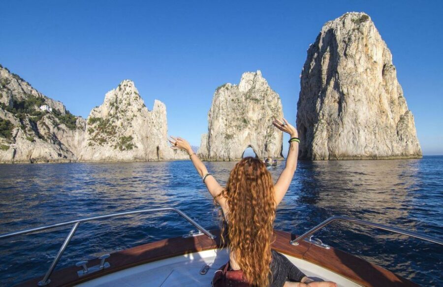 From Positano: Full-Day Boat Trip to Capri - Limoncello tasting before departure: a small ritual that fits Capri