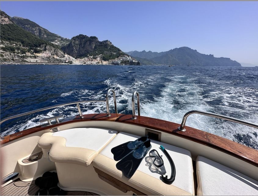 From Positano: Half-Day Amalfi Coast Boat Tour & Snorkeling - Conca dei Marini’s natural arch and the Amalfi-Atrani pass