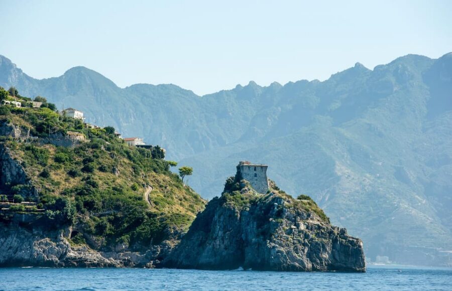 From Positano/Praiano: Amalfi Coast Speedboat Tour - The Boat Ride Details: Romar Antilla 585, Towels, and Comfort