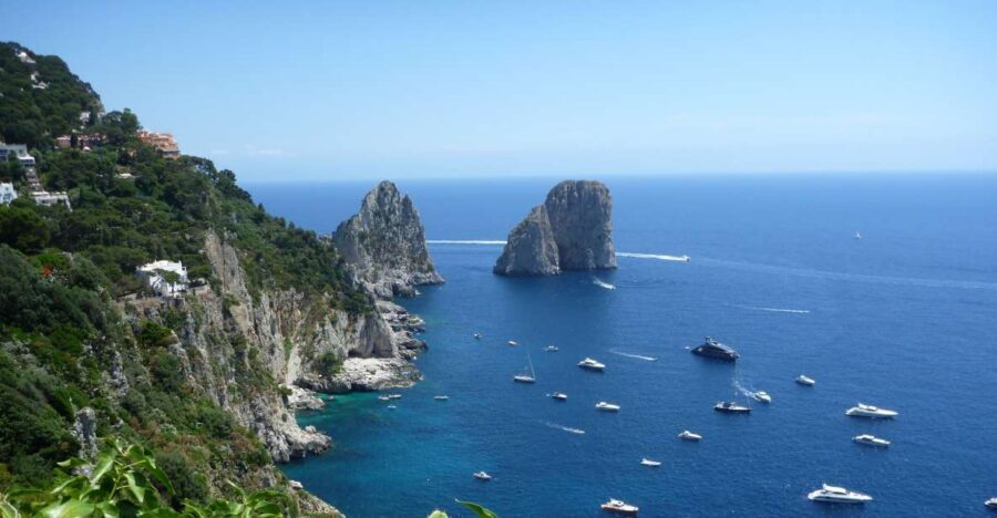 From Positano, Praiano, or Amalfi: Capri Full-Day Boat Tour - Sailing past Li Galli and Amalfi’s shoreline
