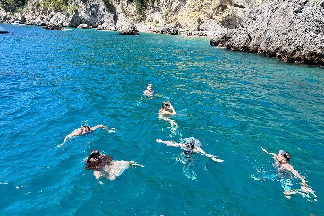 From Positano/Praiano: Private Amalfi Coast Half-Day Tour - Praiano’s coast view plus swim breaks at La Gavitella and Africana