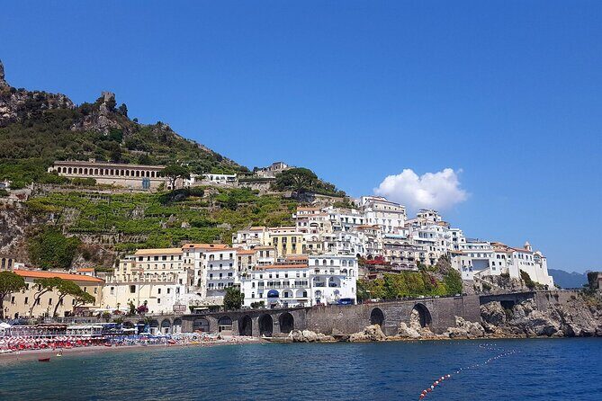 From Positano/Praiano: Private Amalfi Coast Half-Day Tour - Conca dei Marini and Capo di Conca: swim time plus a tower view