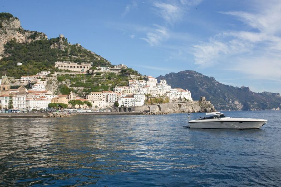 From Positano: Private Boat Tour to Capri or Amalfi - Blue Grotto and Emerald Grotto tickets: plan for the add-on