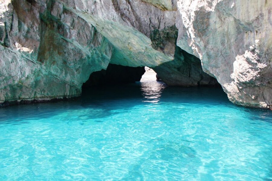 From Positano: Sorrento Coast & Capri Full-Day Trip by Boat - The cruise along the Sorrento Peninsula: classic views with named stops