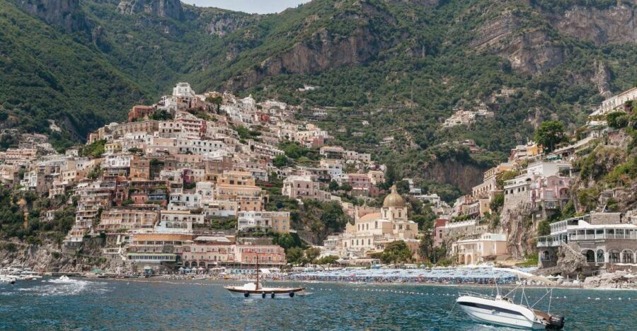 From Sorrento: Amalfi and Positano Full-Day Trip by Boat - The cruise past Nerano, the Emerald Grotto area, and Li Galli
