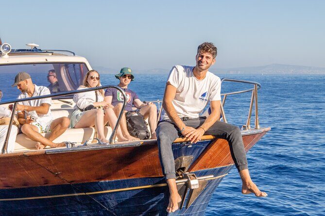 From Sorrento: Amalfi Coast Boat Tour up to 8 people - The water time: swim stop, scuba masks, and an outdoor shower