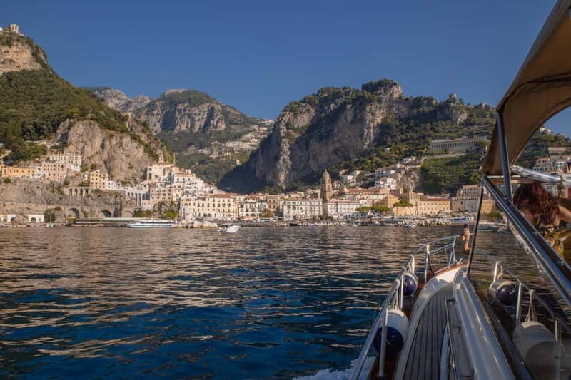 From Sorrento: Amalfi Coast Small Group Boat Day Tour - Cruising the Amalfi Coast from the water: key scenery along the route