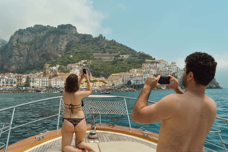 From Sorrento: Amalfi Coast Small Group Boat Day Tour - Swim and snorkeling (about 45 minutes): the part you’ll talk about later