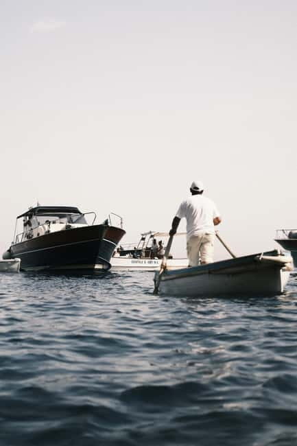 From Sorrento: Capri Boat Cruise with Swimming and Prosecco - Onboard vibe: skipper skills, guide energy, and drinks that make sense