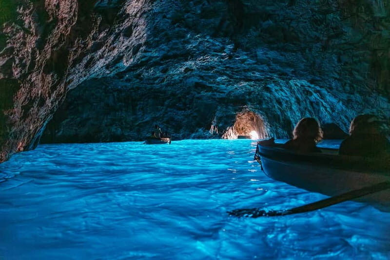 From Sorrento: Capri Boat Tour with Blue Grotto Visit - Salto di Tiberio and the North Coast Pass-By Moments