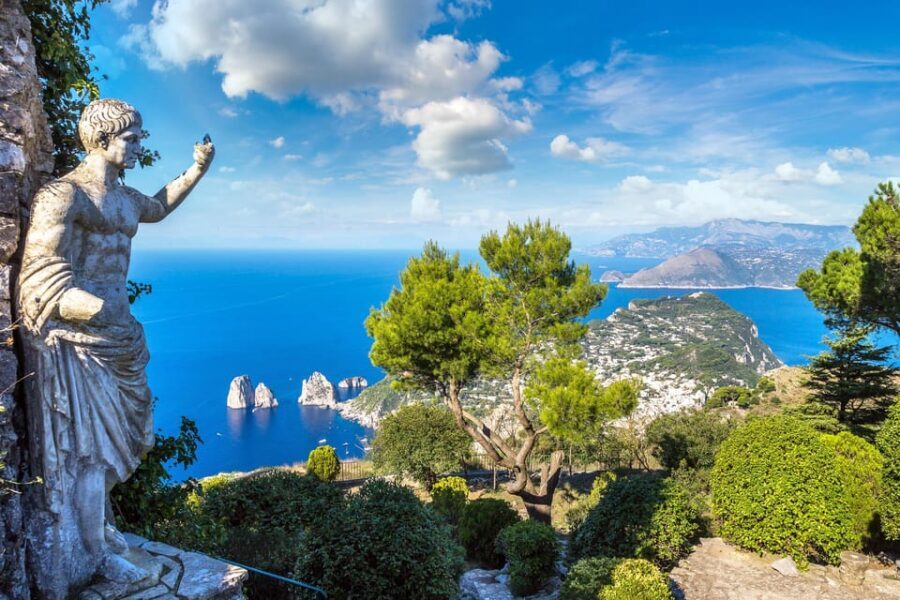 From Sorrento: Capri Boat Tour with Snorkeling & Drinks - Capri From the Sea: Villa Jovis, the Rock Window, and the Southeast Coast