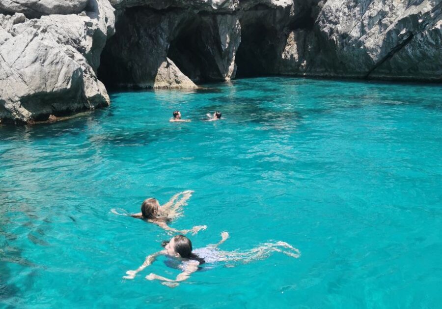 From Sorrento: Capri Boat Trip with City Visit & Swim Stops - Blue Grotto: plan for it, but don’t count on it