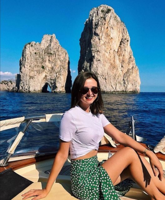 From Sorrento: Capri Boat Trip with City Visit & Swim Stops - Food and drinks on board: what’s included, and what to double-check