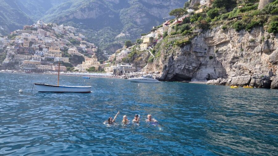 From Sorrento-Capri or Positano: Capri & Positano Boat Tour - Positano Free Time: Stroll Time Instead of a Rush Through