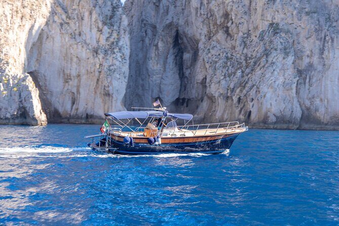 From Sorrento: Capri & Positano Private Boat VIP Tour - Setting out from Sorrento: coast views from the right angle