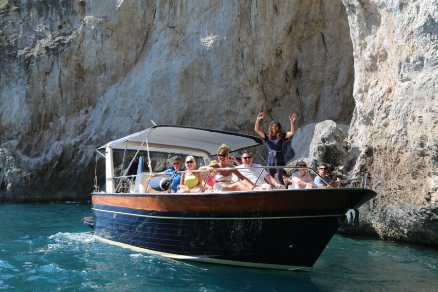 From Sorrento: Full-Day Boat Cruise to Capri - The Capri Island Block: About 4 Hours to Walk, Ride, and Choose Your Views