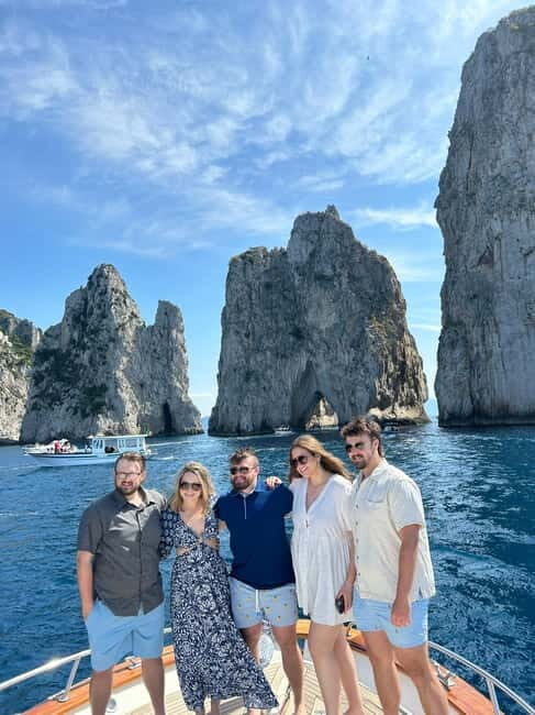 From Sorrento: Full-Day Boat Tour to Capri with Drinks - Getting to Capri shore: 3 hours (or so) to actually enjoy the island