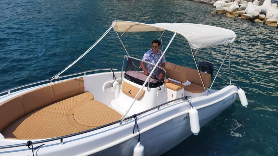 From Sorrento: Full Day Capri Private Boat Trip with Drinks - Grotto highlights: White, Red (Corallo), and the optional Blue Grotto