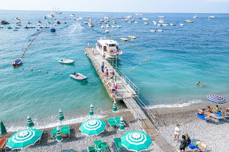 From Sorrento/Nerano: Amalfi and Positano Boat Tour - Amalfi stop: Cathedral-area sights, Cloister of Paradise, and swimming time
