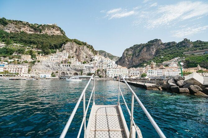 From Sorrento/Nerano:Amalfi Shared Tour (9:00am or 11:15am ) - Positano for 1.5 hours: alleys, cliffs, and tight timing