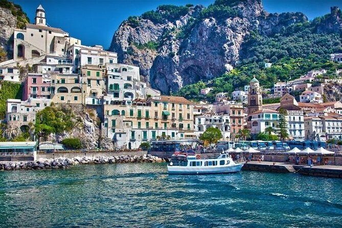 From Sorrento/Nerano:Amalfi Shared Tour (9:00am or 11:15am ) - The boat ride: Li Galli, Ulysses, and real coast talk
