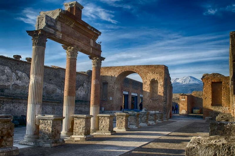 From Sorrento: Pompeii and Mount Vesuvius Trip with Lunch - Pickup, Van Ride, and the Day’s Pace