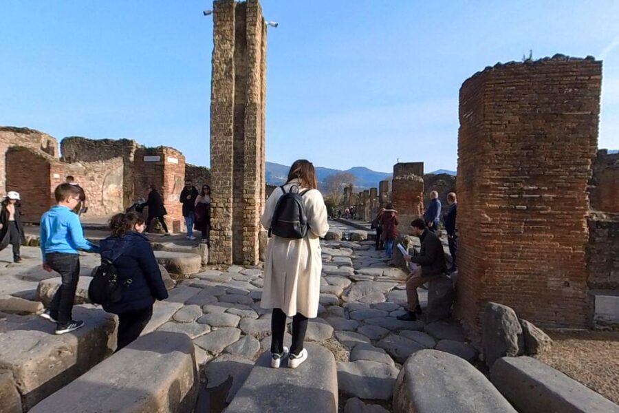 From Sorrento: Pompeii and Vesuvius Guided Tour with Lunch - Lunch on Vesuvius: Naples-style pizza, mountain views, and a reset