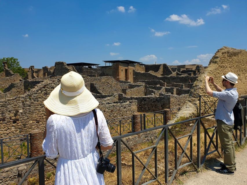 From Sorrento: Pompeii & Mt. Vesuvius Tour with Lunch & Wine - Vineyard lunch and wine tasting: the sanity-saving middle stop