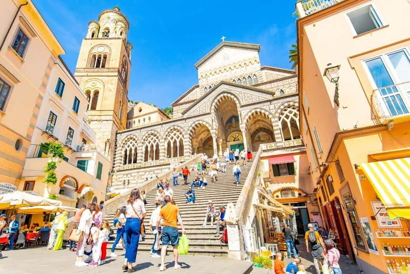 From Sorrento: Positano, Amalfi, & Ravello Amalfi Coast Tour - Amalfi in one hour: cathedral views and quick city wandering