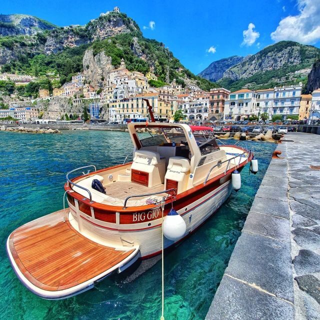 From Sorrento: Positano and Amalfi Boat Trip with Transfer - Cruising the coast: Punta Campanella, Sirenuses, and Fiordo vibes