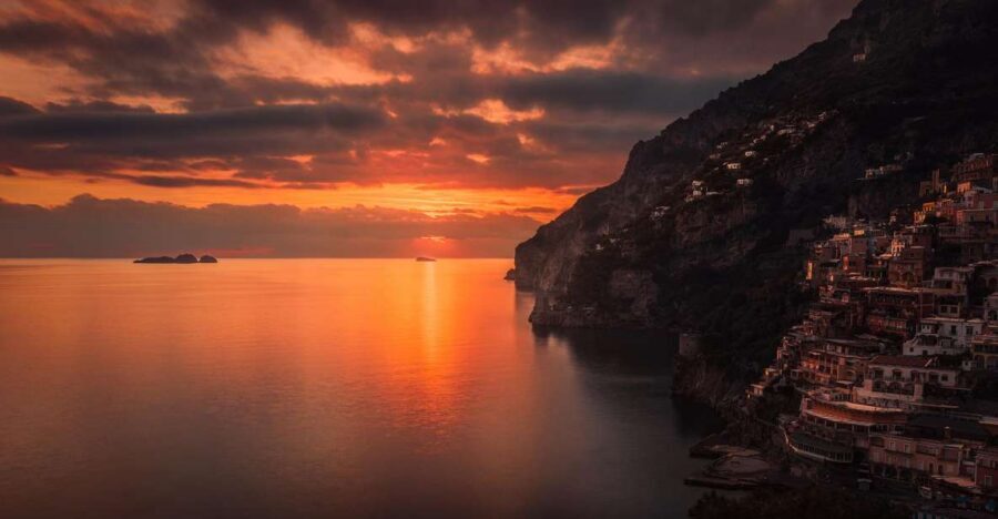 From Sorrento: Private Amalfi Coast Sunset Tour by car - Riding the coast in a private, air-conditioned car from Sorrento